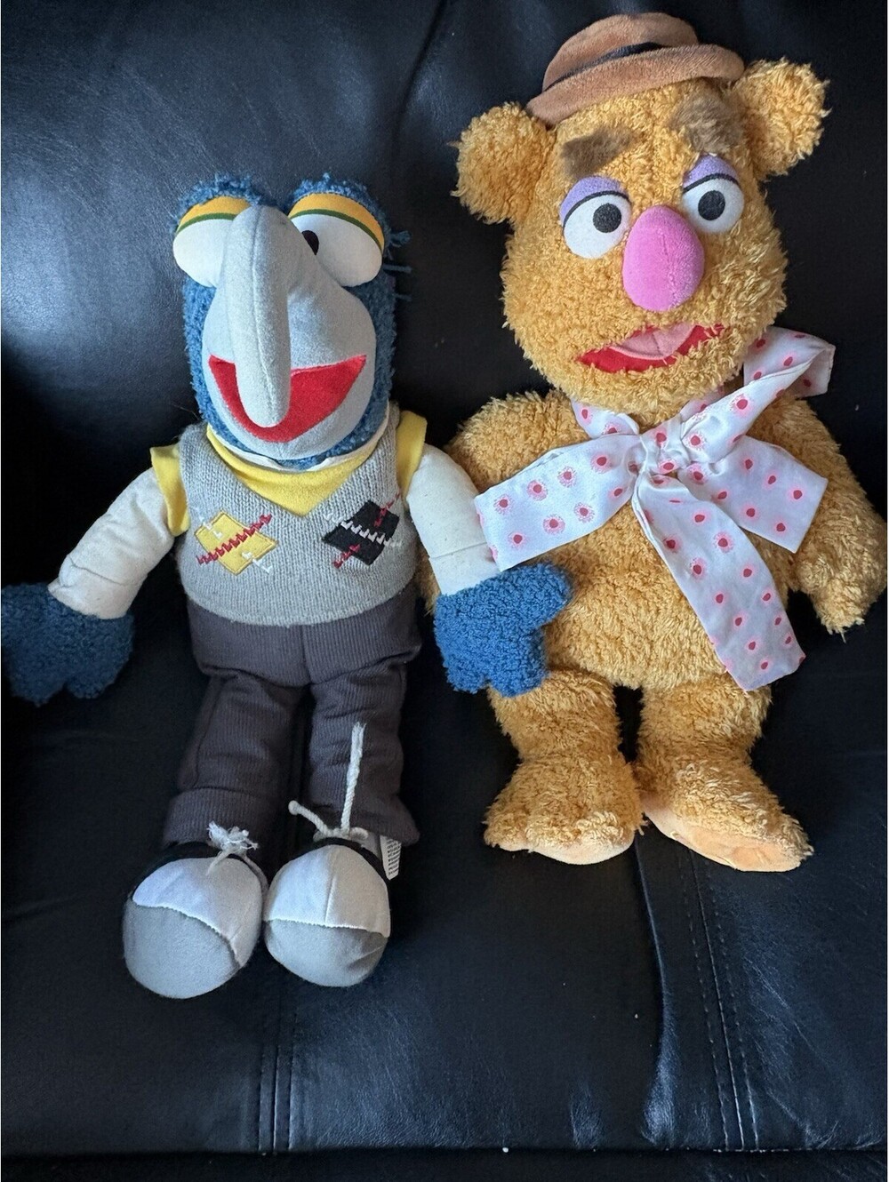 Authentic, Original Disney Gonzo And Fozzy  Plushes - 17 Inch - Muppets,